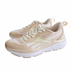 Reebok Women's Nano X4 Cream Beige Lace-Up Training  Sneakers Woman's Size 6.5